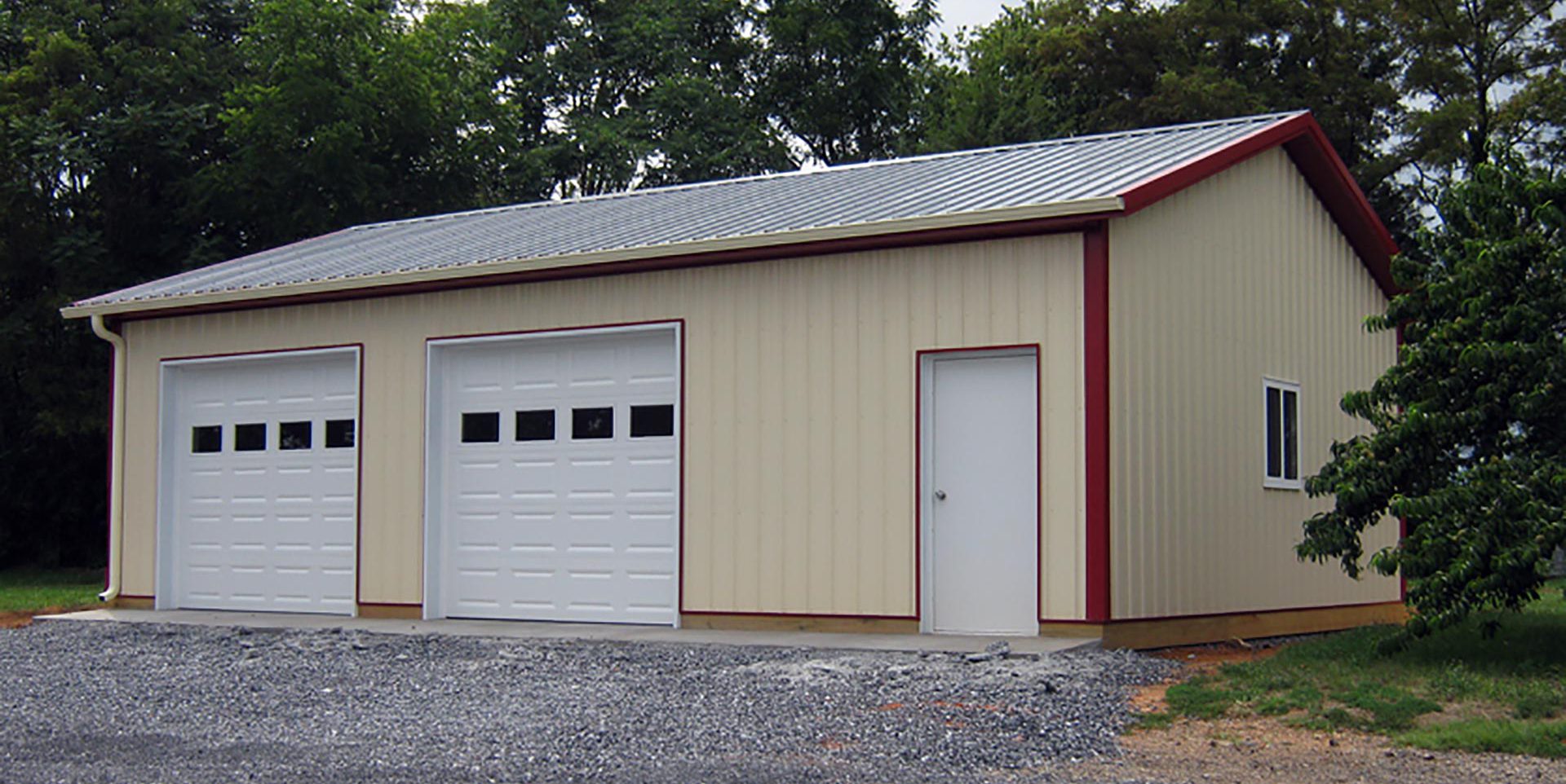 24'x36'x10' Garage - Stoneburner Inc