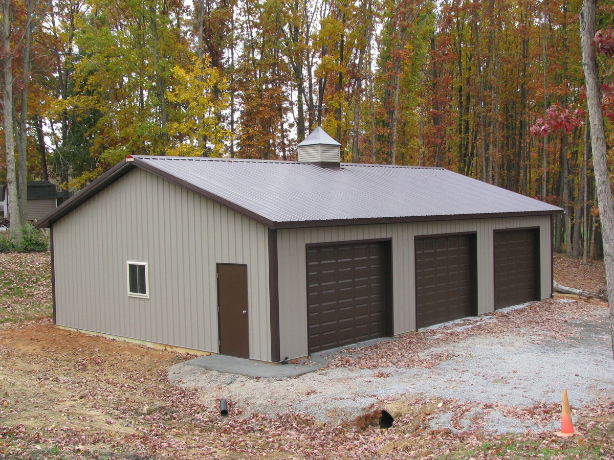 30’x44’x10’ Garage - Stoneburner Inc