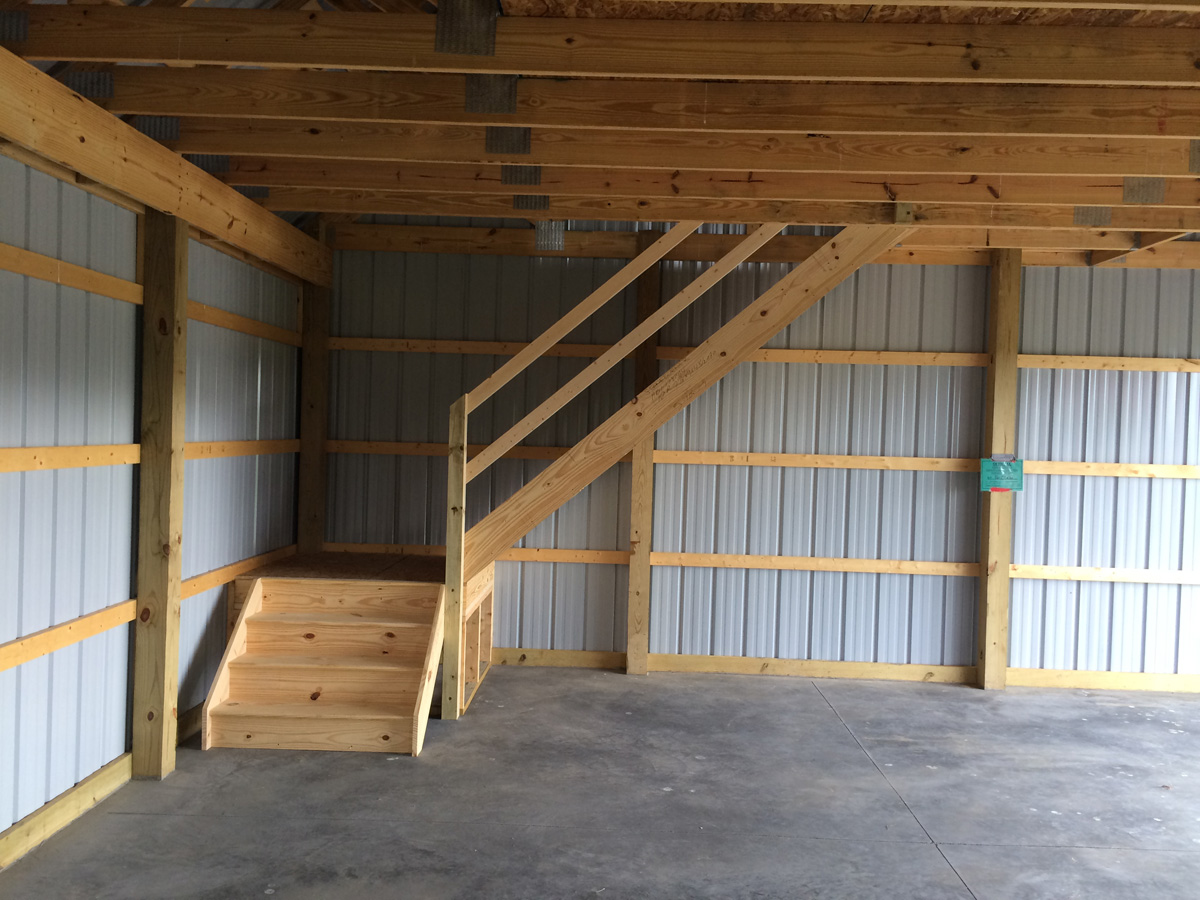 24'x32'x10' Storage/Garage - Stoneburner Inc